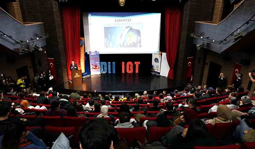 "Kamufest: Kamu Kariyeri Festivali" etkinliği