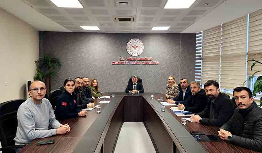 Karabük'te acil sağlık hizmetleri değerlendirildi