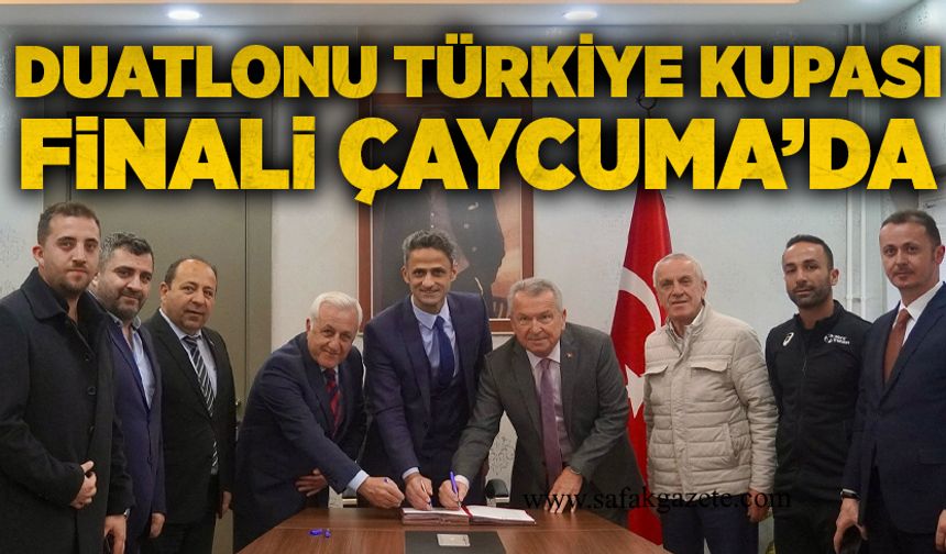 Duatlonu Türkiye Kupası Finali Çaycuma’da