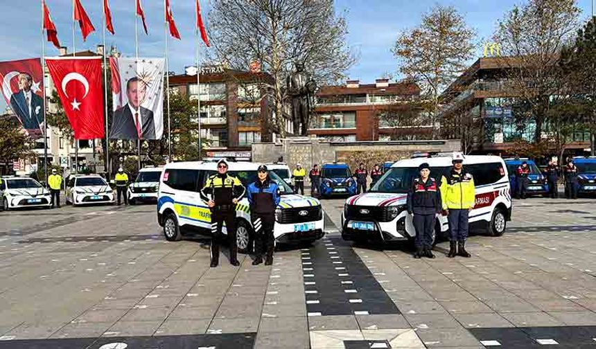 Emniyet ve jandarma teşkilatına 44 yeni araç