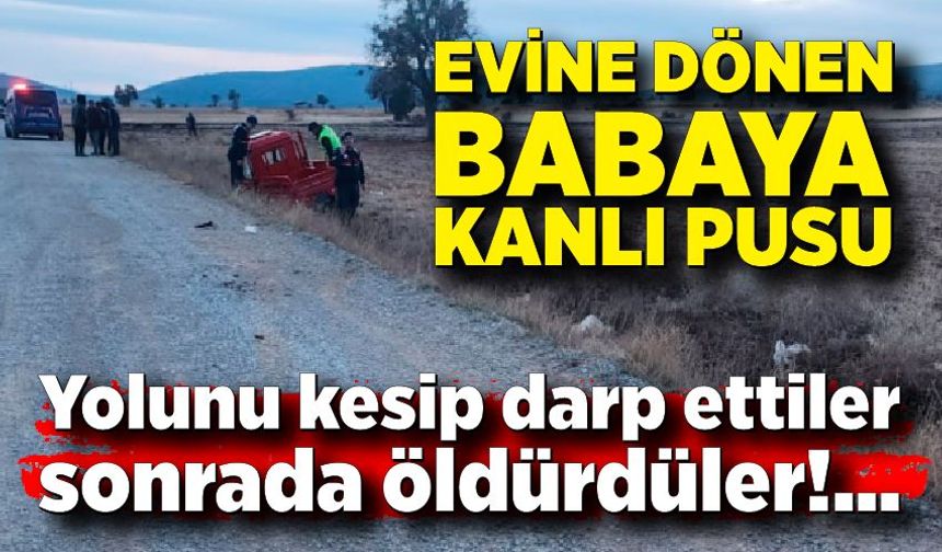 Tarladan Dönerken Pusuda Vuruldu: Olayın Zanlıları Kısa Sürede Yakalandı