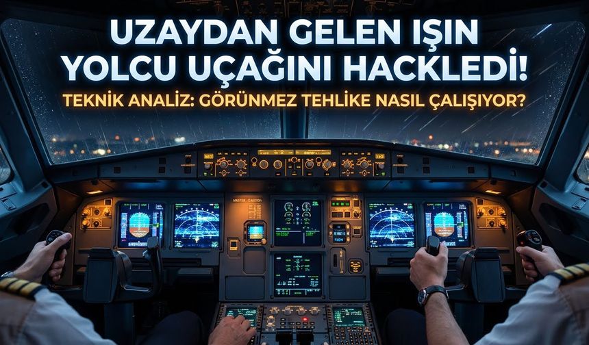 Uzaydan Gelen Işın Yolcu Uçağını Hackledi!