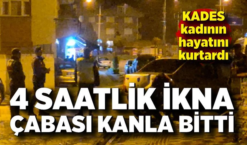 KADES ile yardım istedi, cinayeti jandarma önledi