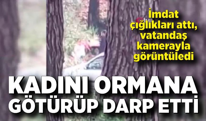 Kadın ormanlık alanda darbedildi