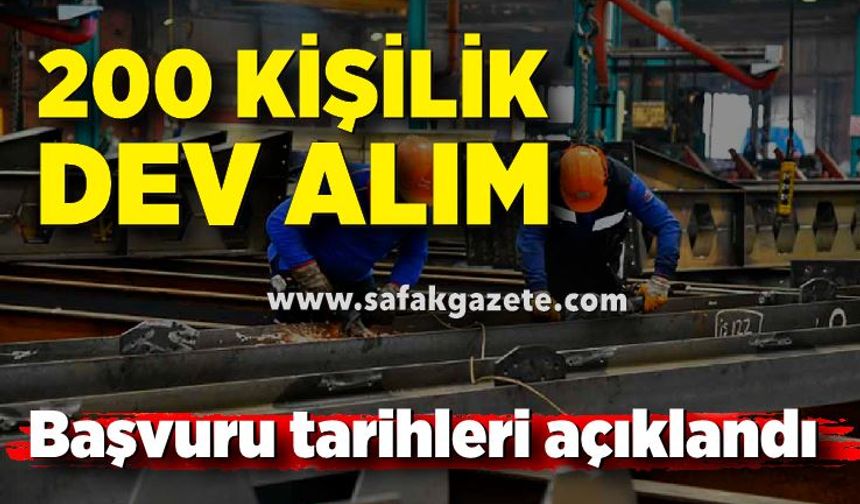 İŞKUR Duyurdu: KARDEMİR 200 Personel Alacak