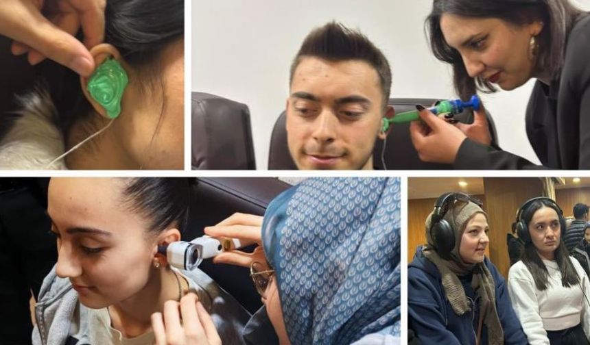 KBÜ'de Odyometri öğrencilerine Uygulamalı eğitim verildi