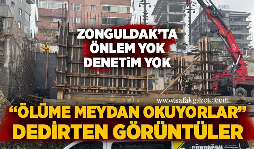 “Ölüme meydan okuyorlar” dedirten görüntüler