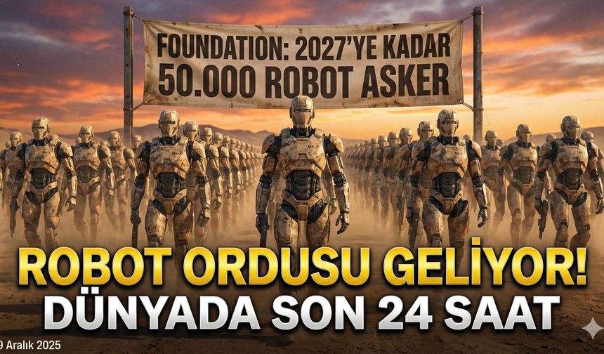 Robot Ordusu Geliyor! 2027'de 50 Bin Robot Asker Sahada 🤖