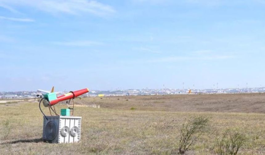 Sabiha Gökçen'de uçuş emniyeti için 7/24 yaban hayatla mücadele devam ediyor