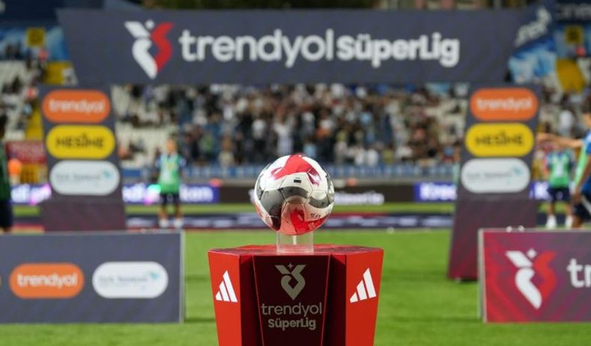 Trendyol Süper Lig'de 17. hafta programı açıklandı