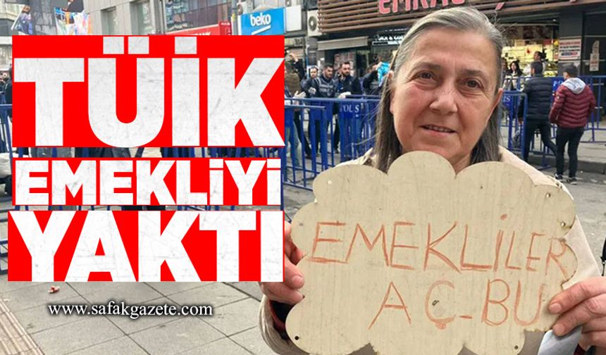 TÜİK emekliyi yaktı