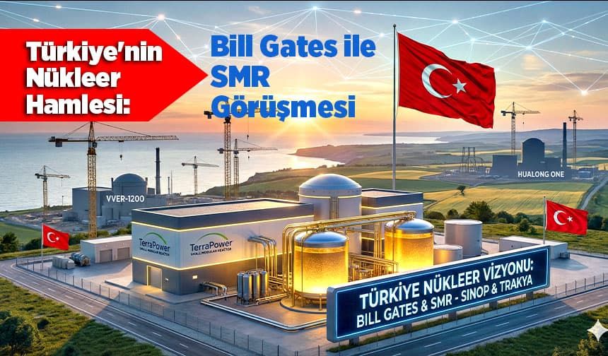 Türkiye'nin Nükleer Hamlesi: Bill Gates ile SMR Görüşmesi