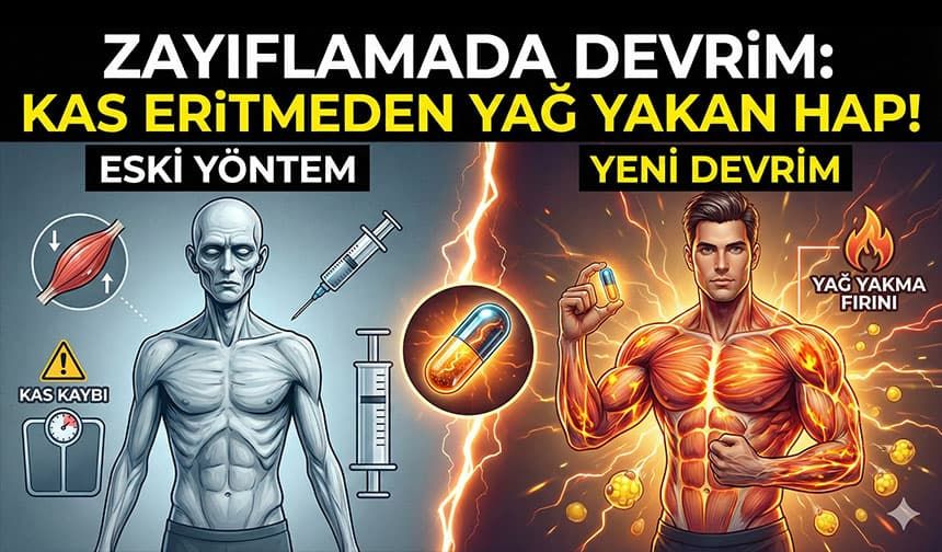 Zayıflamada Bilimsel Devrim: Kas Eritmeden Yağ Yakan Hap!