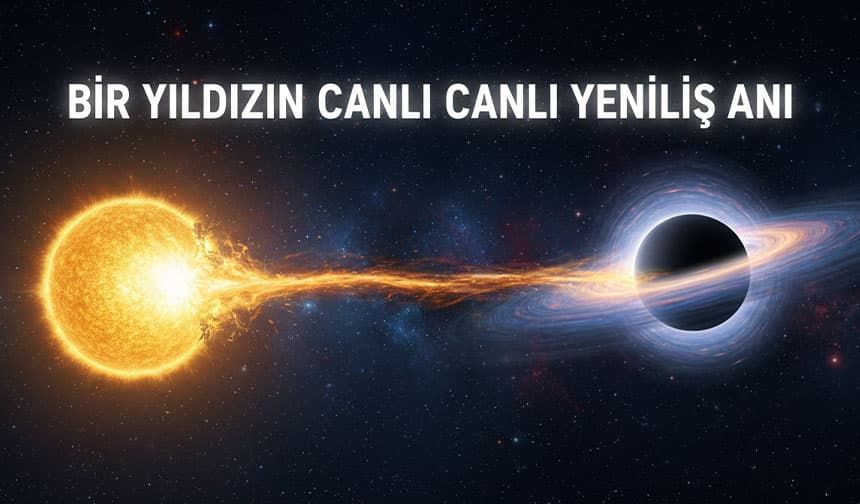 Bir Yıldızın Canlı Canlı Yeniliş Anı Görüntülendi!