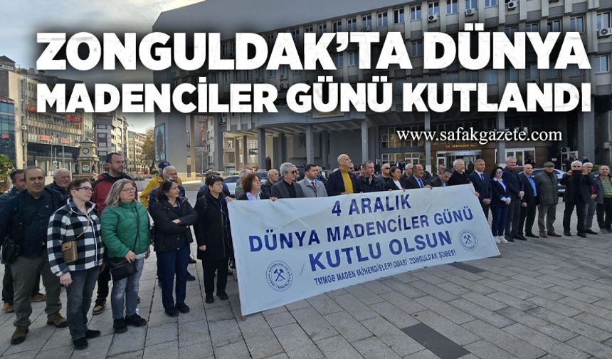 Zonguldak'ta Dünya Madenciler Günü kutlandı