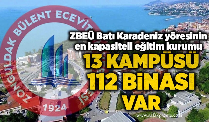 13 Kampüsü, 112 binası var