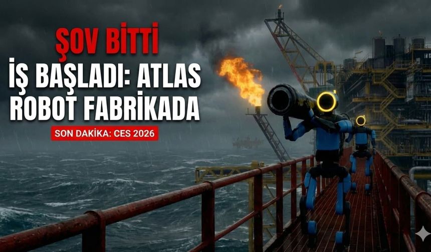 Şov Bitti İş Başladı: Atlas Robot Fabrikada