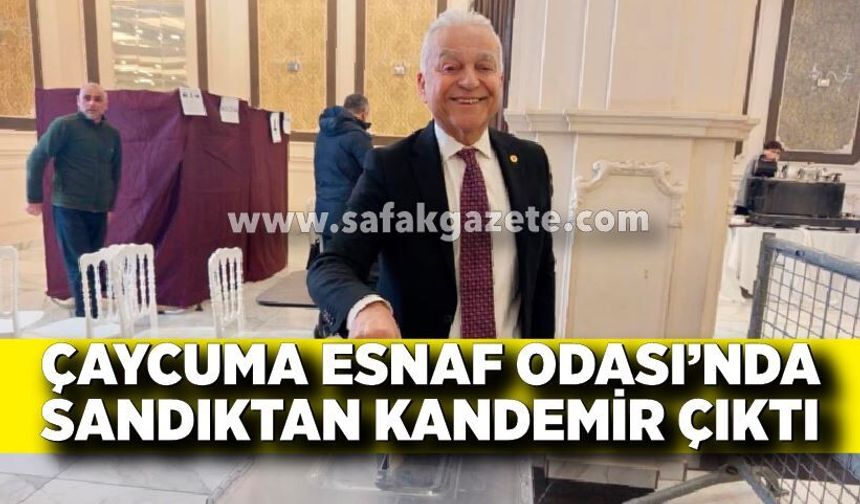 Çaycuma Esnafı Kandemir dedi