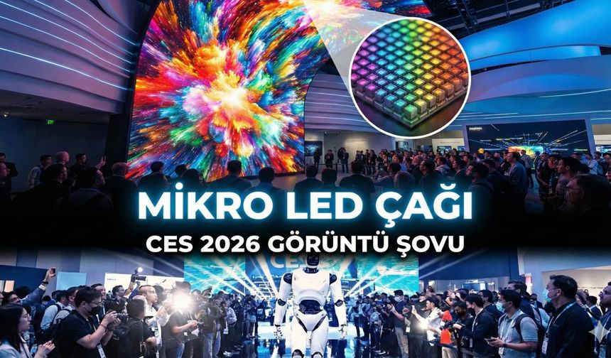 Mikro LED Çağı: CES 2026’nın Görüntü Şovu