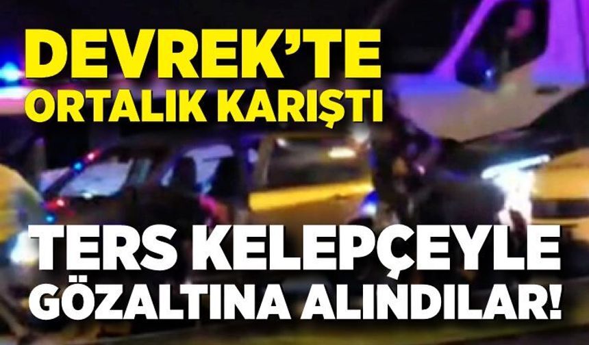Devrek’te nefes kesen operasyon: Ters kelepçeyle gözaltına alındılar!