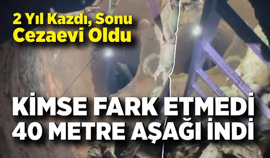 40 Metrelik Define Kuyusu Şoku!