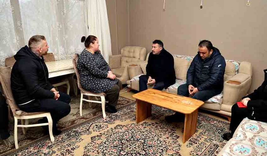 Başkan Ulupınar’dan gönül belediyeciliği ziyaretleri