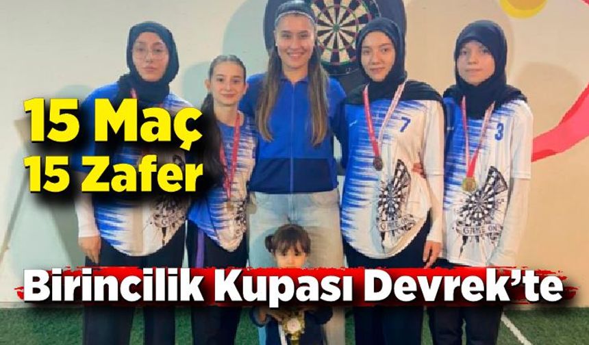 15 Maç, 15 Zafer: Birincilik Kupası Devrek’te