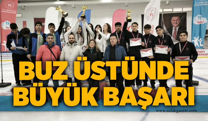 Buz üstünde büyük başarı