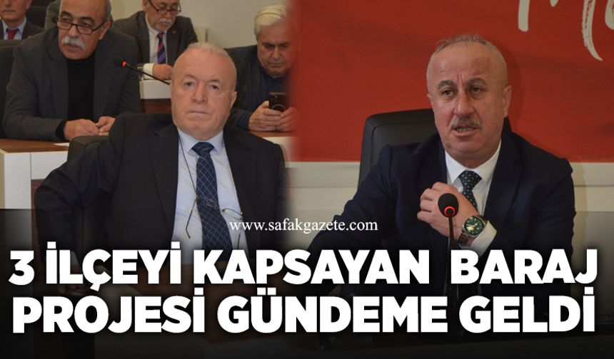 Çaycuma, Devrek ve Gökçebey için kritik baraj projesi gündeme geldi