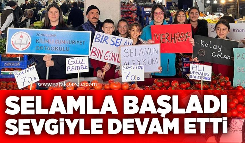 ÇEDES Projesi kapsamında öğrenciler sahaya indi