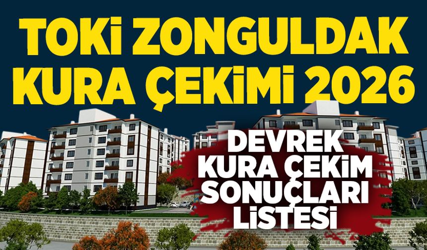 Devrek TOKİ kura sonuçları belli oldu! İşte kazanan hak sahiplerinin listesi