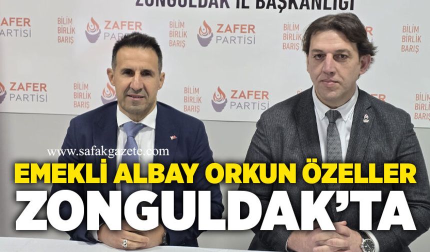 Emekli Albay Orkun Özeller Zonguldak’ta