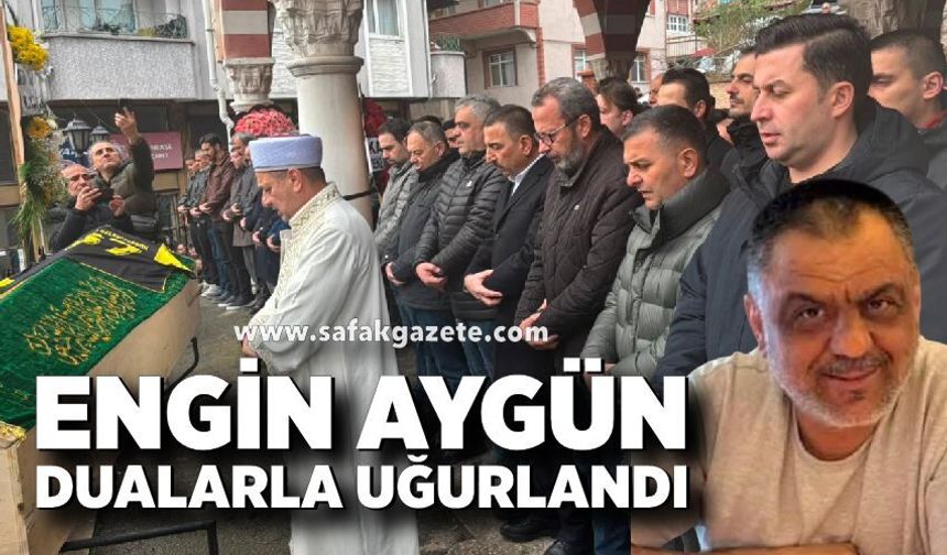 Engin Aygün’e Veda: Son Yolculuğuna Uğurlandı