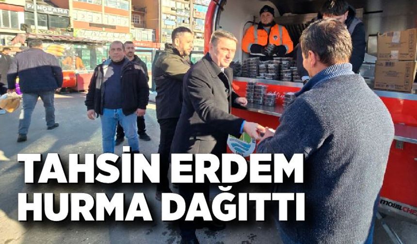 Zonguldak Belediyesi’nden Ramazan’ın İlk Gününde Hurma İkramı