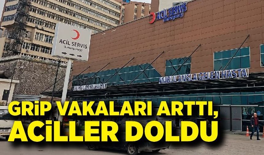 Zonguldak’ta Grip Vakaları Arttı, Aciller Doldu