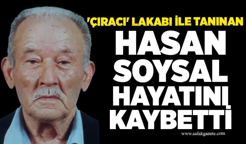Hasan Soysal hayatını kaybetti