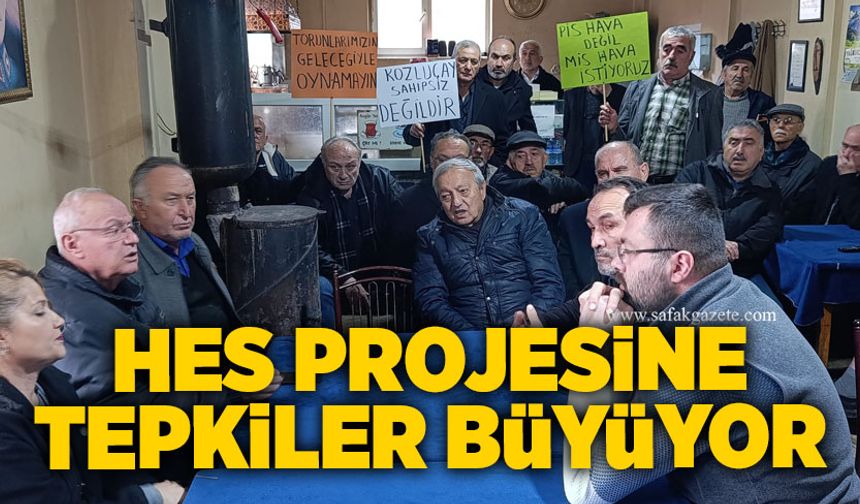 HES projesine tepkiler büyüyor