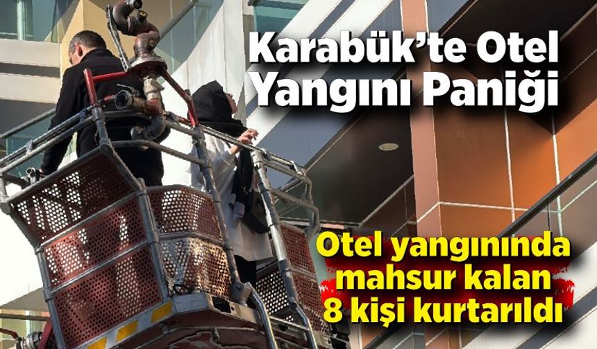 Karabük’te Otelde Korku Dolu Anlar