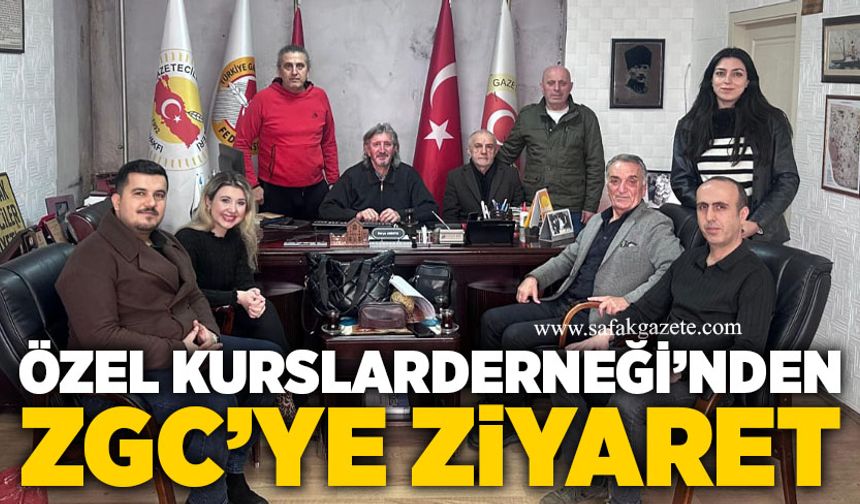 Özel Kurslar Derneği’nden ZGC’ye ziyaret