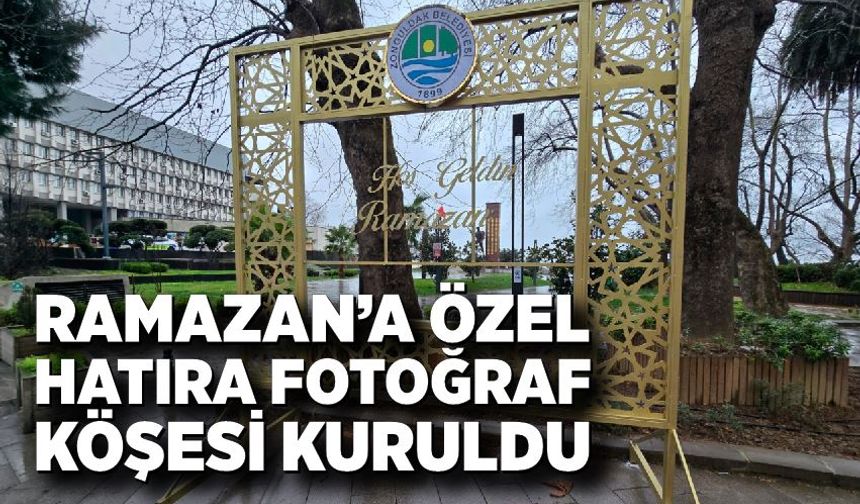 Zonguldak’ta Ramazan’a Özel Fotoğraf Köşesi
