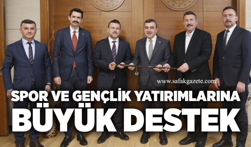 Devrek’te spor ve gençlik yatırımlarına büyük destek