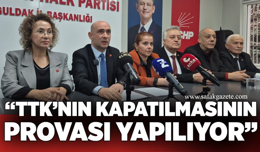 Devrim Dural: "TTK’nın kapatılmasının provası yapılıyor"
