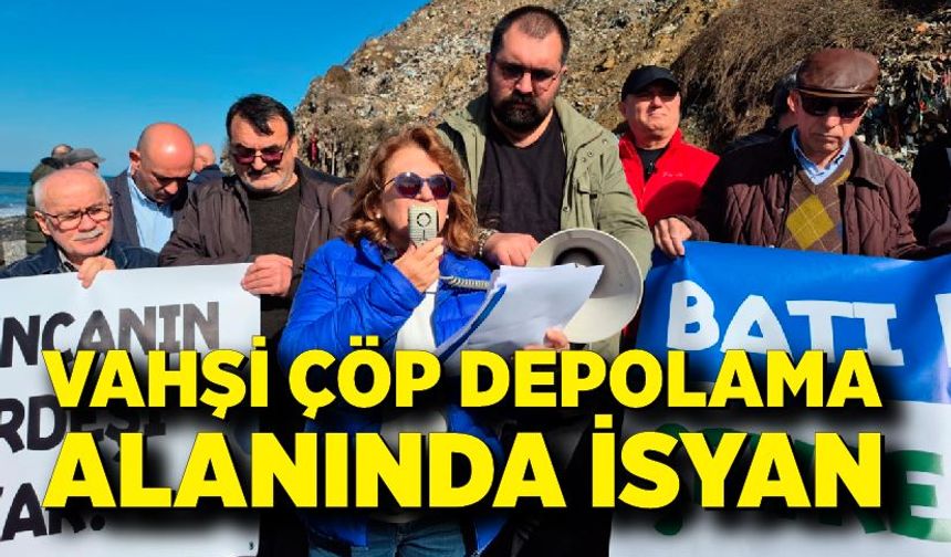 Vahşi Çöp Depolama Alanında İsyan: “Artık Yeter”