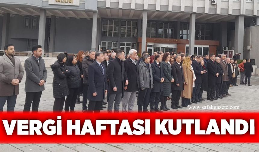 Vergi Haftası kutlandı