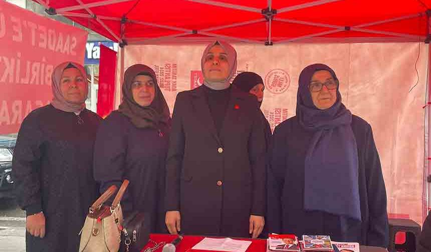 Saadet Partisi Zonguldak Kadın Kolları’ndan “Sosyal Çürüme” Uyarısı