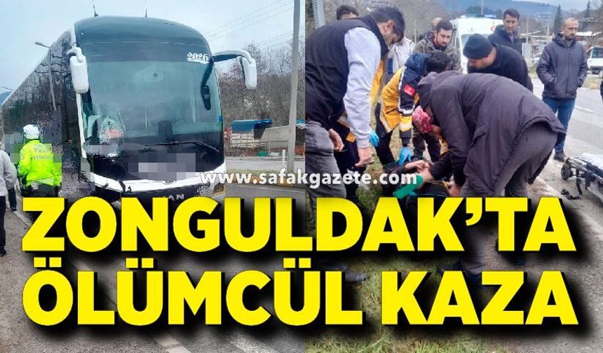 Zonguldak'ta can pazarı; Sürücü öldü