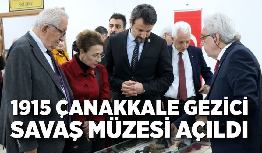 Ereğli’de 1915 Çanakkale Gezici Savaş Müzesi açıldı