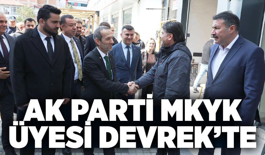 AK Parti MKYK üyesi Devrek’te