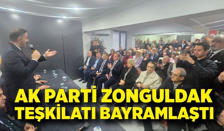 AK Parti Zonguldak Teşkilatı Bayramlaştı