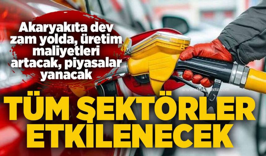 Tüm sektörler etkilenecek